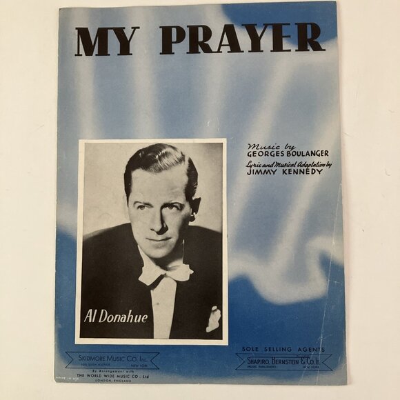 1930s Vintage Sheet Music Tommy Dorsey, Jeanette MacDonald, Hoagy Carmichael - Picture 4 of 16